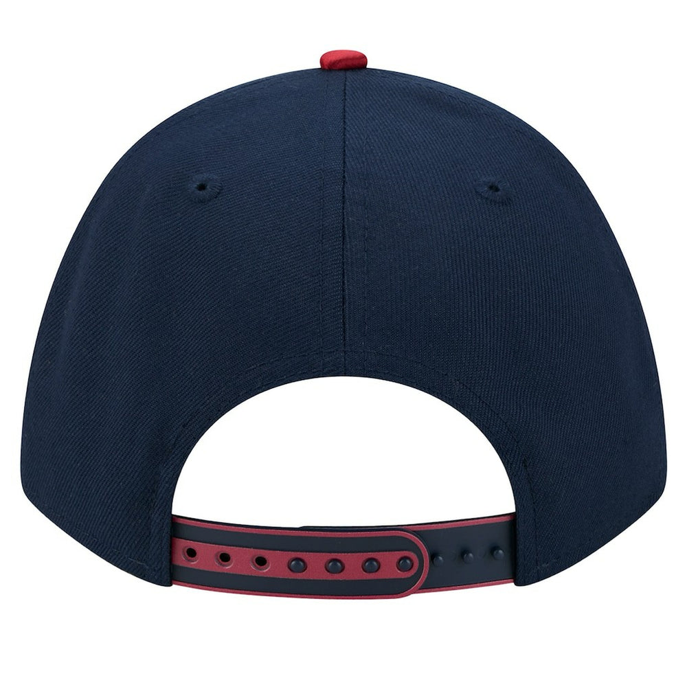 Denver Nuggets 2025 NBA Tip Off M-Crown A-Frame 9FORTY Adjustable Hat White/Navy - New Era