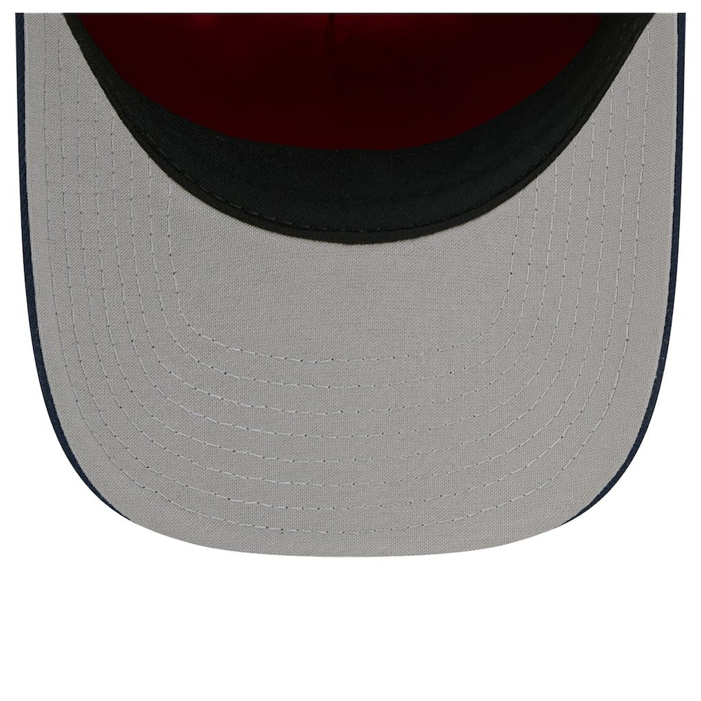 Denver Nuggets 2025 NBA Tip Off M-Crown A-Frame 9FORTY Adjustable Hat White/Navy - New Era
