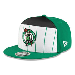 Boston Celtics 2025 NBA Tip Off Split Panel 9FIFTY Snapback Hat White/Kelly Green - New Era outlet
