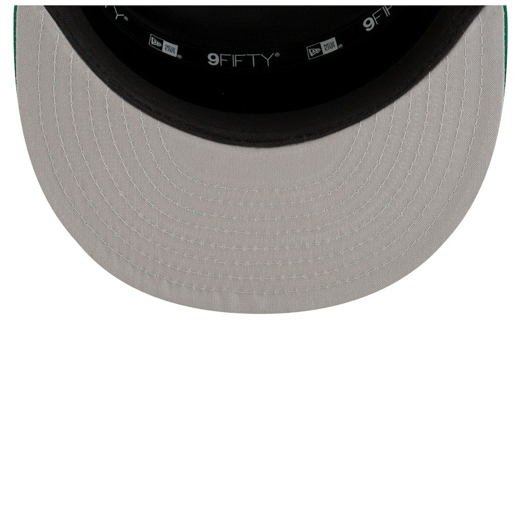 Boston Celtics 2025 NBA Tip Off Split Panel 9FIFTY Snapback Hat White/Kelly Green - New Era outlet