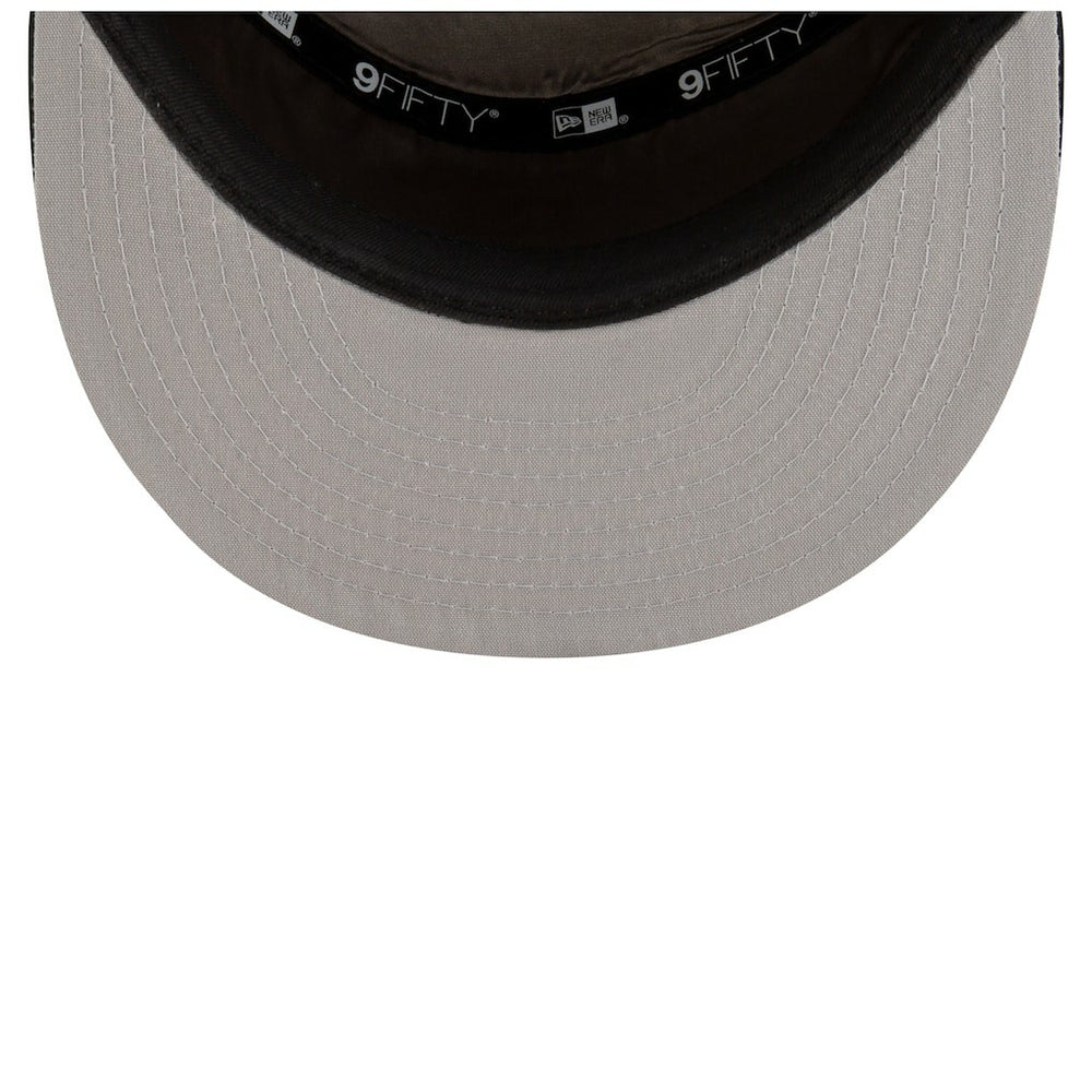 Brooklyn Nets 2025 NBA Tip Off Split Panel 9FIFTY Snapback Hat White/Black - New Era