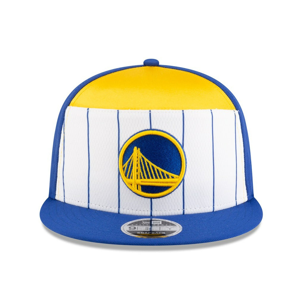 Golden State Warriors 2025 NBA Tip Off Split Panel 9FIFTY Snapback Hat White/Royal - New Era outlet