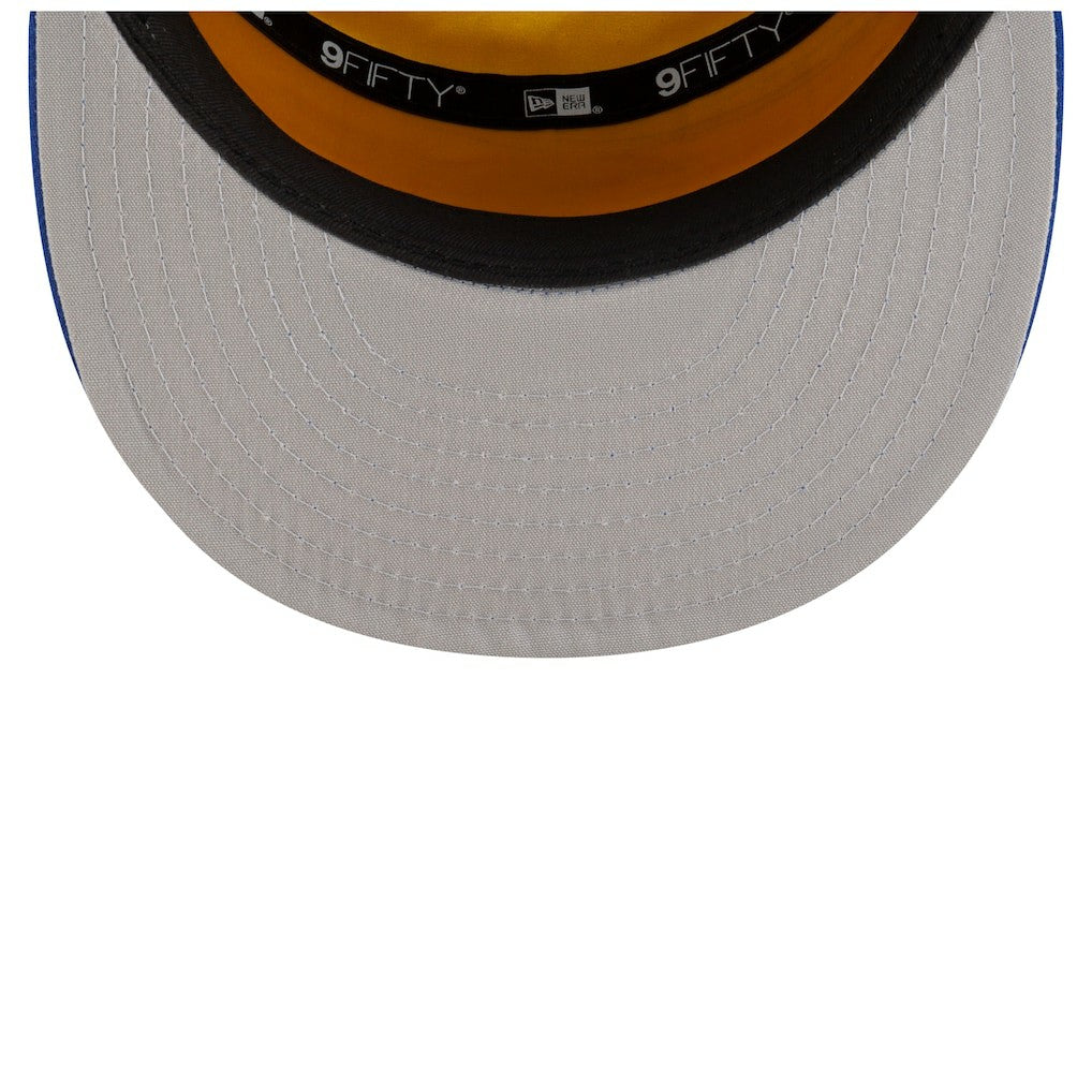 Golden State Warriors 2025 NBA Tip Off Split Panel 9FIFTY Snapback Hat White/Royal - New Era outlet