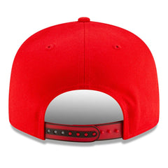 Houston Rockets 2025 NBA Tip Off Split Panel 9FIFTY Snapback Hat White/Red - New Era