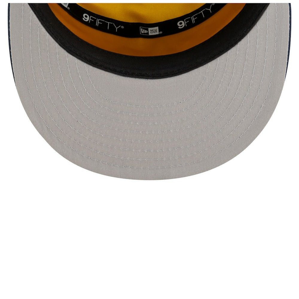 Indiana Pacers 2025 NBA Tip Off Split Panel 9FIFTY Snapback Hat White/Navy - New Era