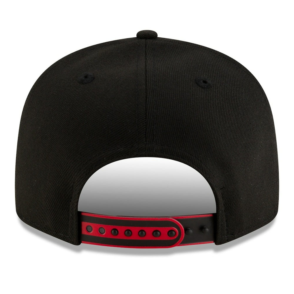 Chicago Bulls 2025 NBA Tip Off Split Panel 9FIFTY Snapback Hat White/Black - New Era