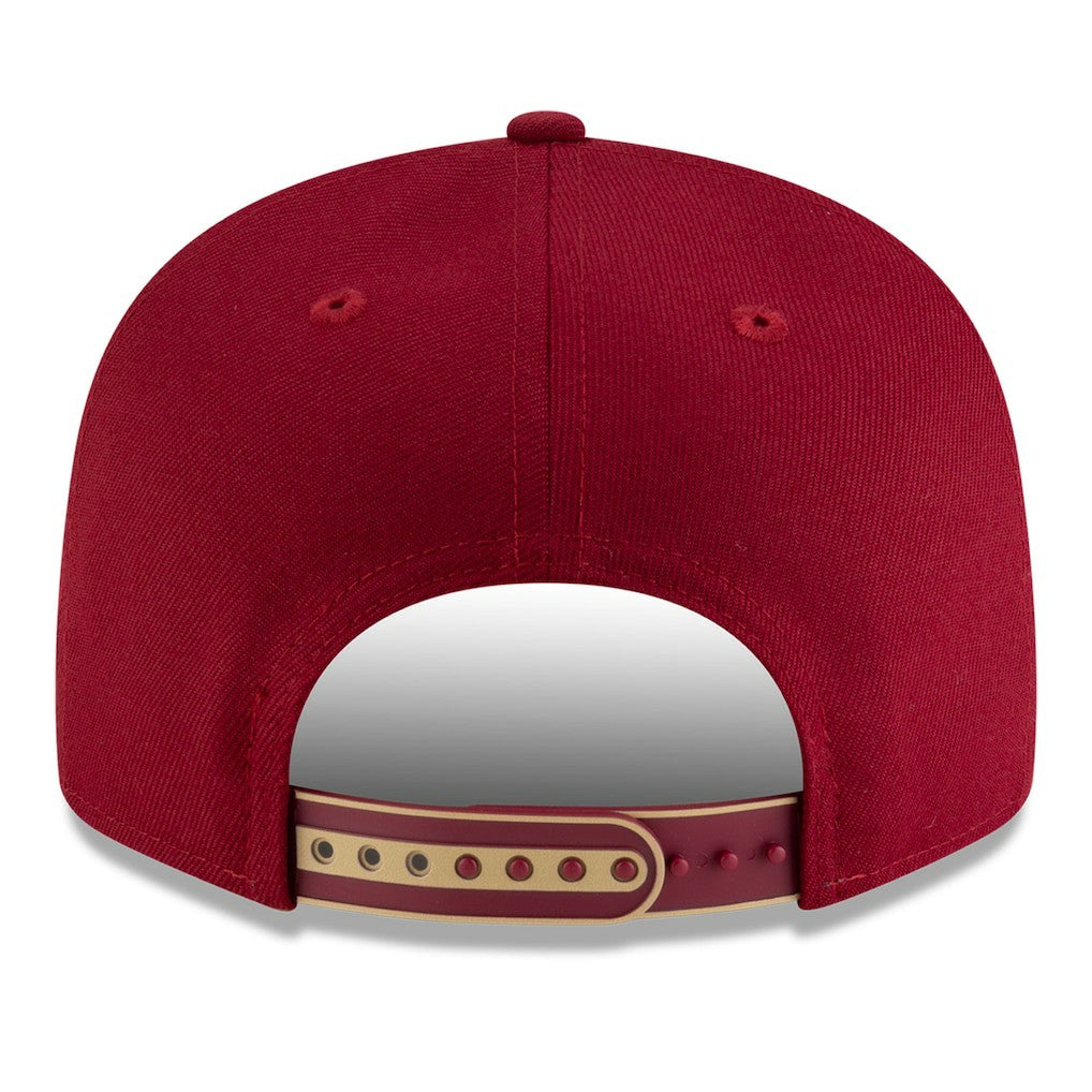 Cleveland Cavaliers 2025 NBA Tip Off Split Panel 9FIFTY Snapback Hat White/Wine - New Era