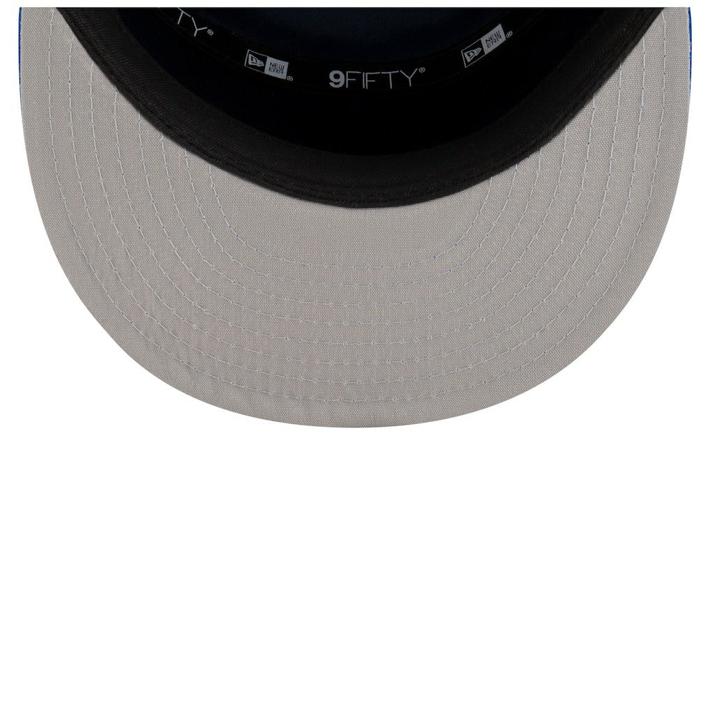 Dallas Mavericks 2025 NBA Tip Off Split Panel 9FIFTY Snapback Hat White/Blue - New Era