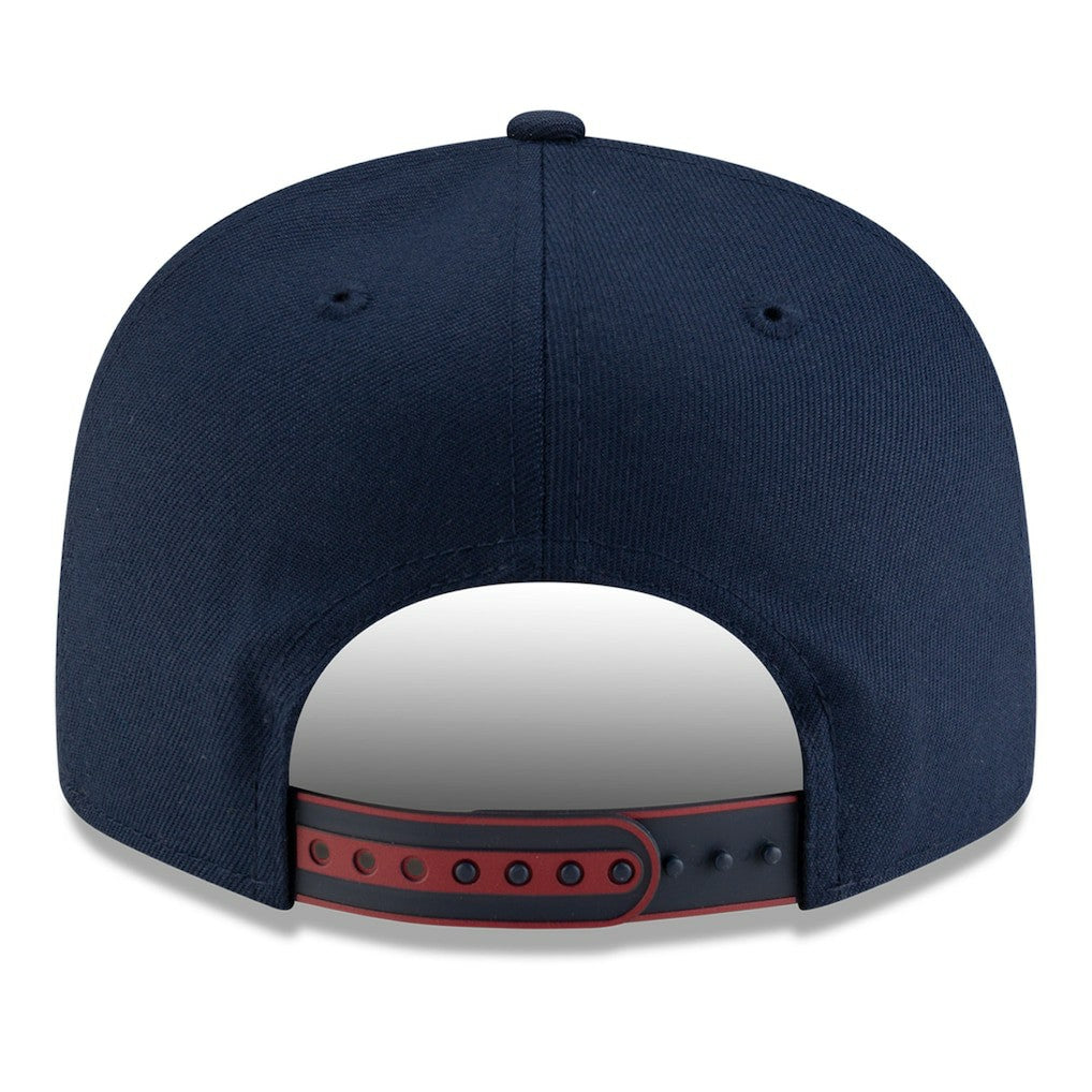 Denver Nuggets 2025 NBA Tip Off Split Panel 9FIFTY Snapback Hat White/Navy - New Era