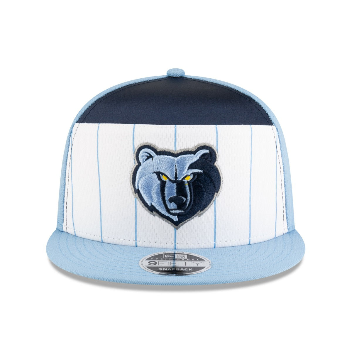 Memphis Grizzlies 2025 NBA Tip Off Split Panel 9FIFTY Snapback Hat White/Light Blue - New Era outlet