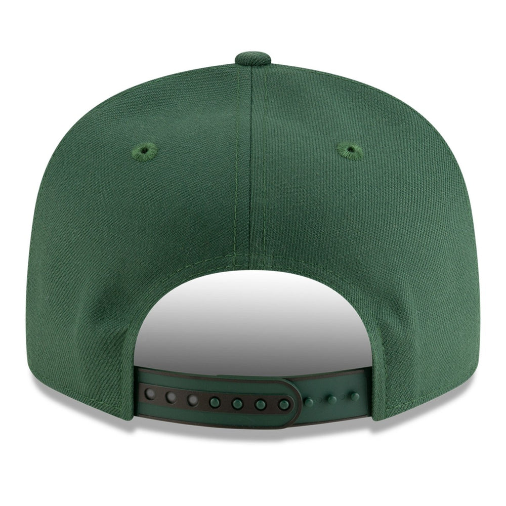Milwaukee Bucks 2025 NBA Tip Off Split Panel 9FIFTY Snapback Hat White/Hunter Green - New Era