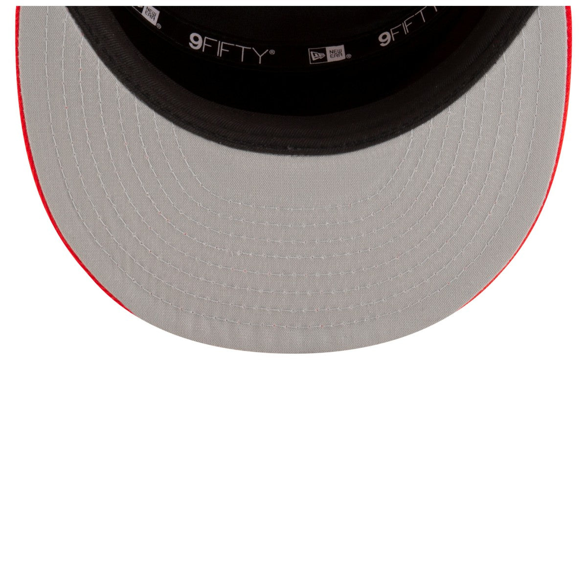 Toronto Raptors 2025 NBA Tip Off Split Panel 9FIFTY Snapback Hat White/Red - New Era