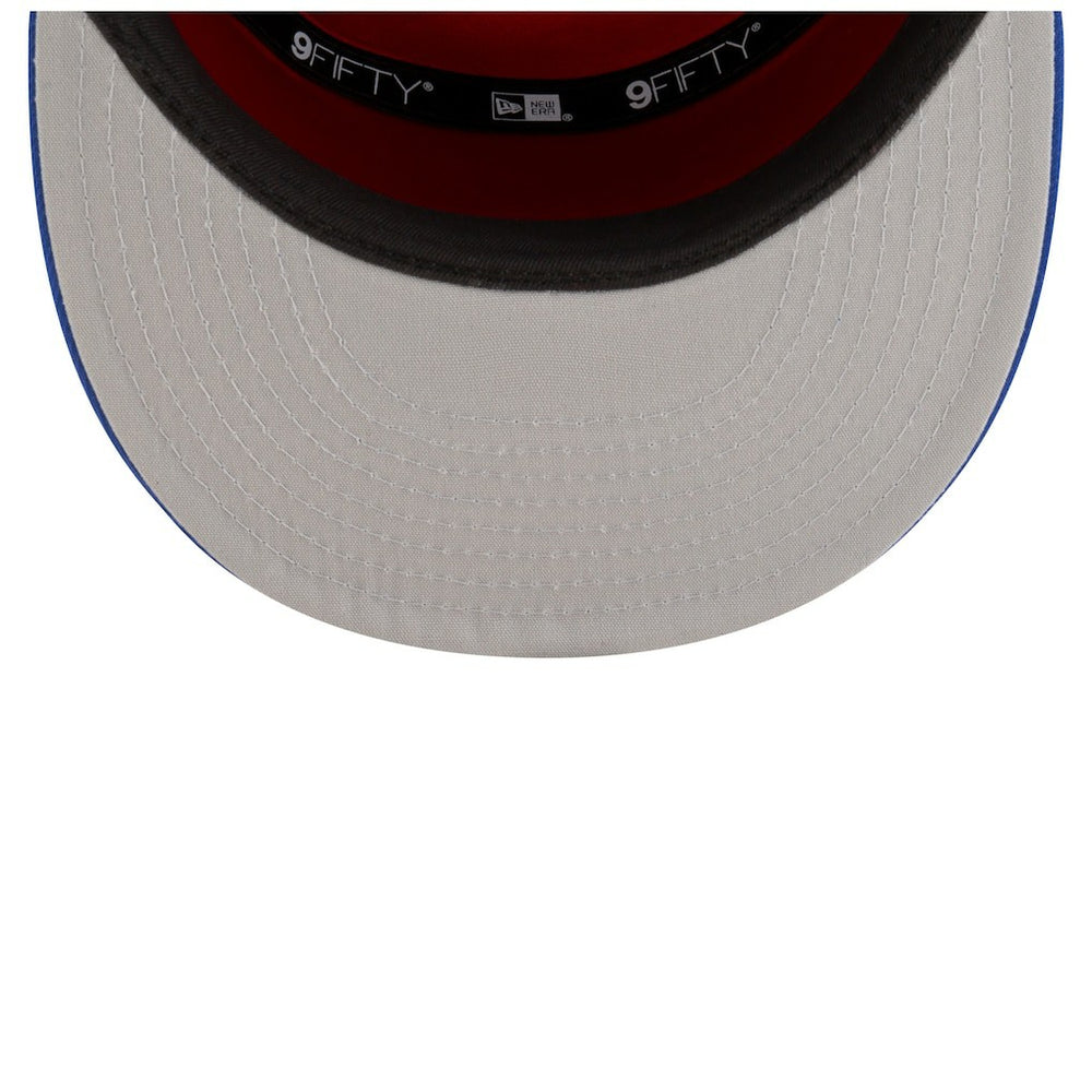 Philadelphia 76ers 2025 NBA Tip Off Split Panel 9FIFTY Snapback Hat White/Blue - New Era