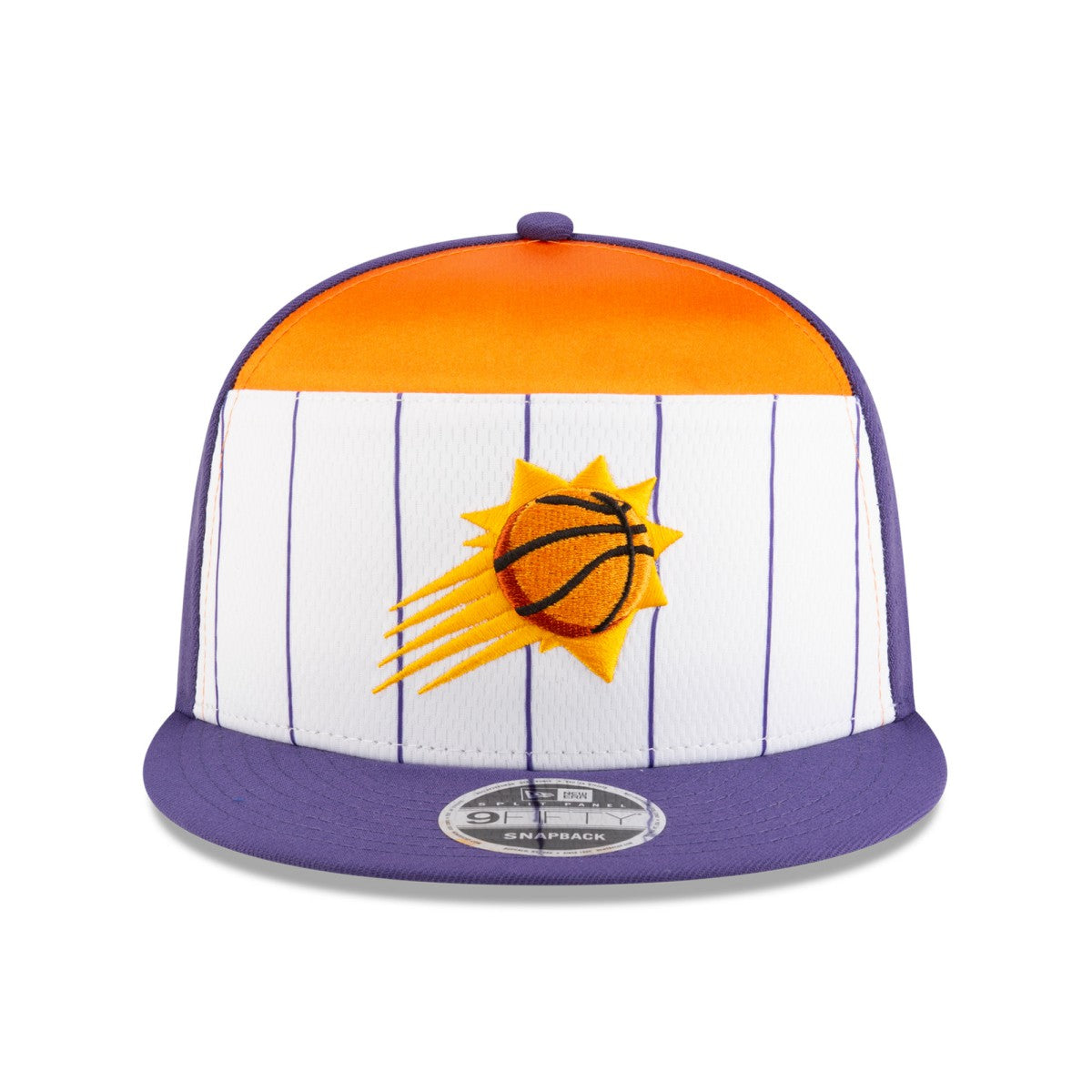 Phoenix Suns 2025 NBA Tip Off Split Panel 9FIFTY Snapback Hat White/Purple - New Era