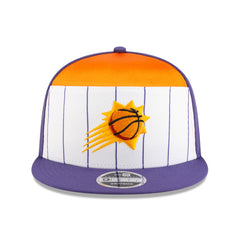 Phoenix Suns 2025 NBA Tip Off Split Panel 9FIFTY Snapback Hat White/Purple - New Era