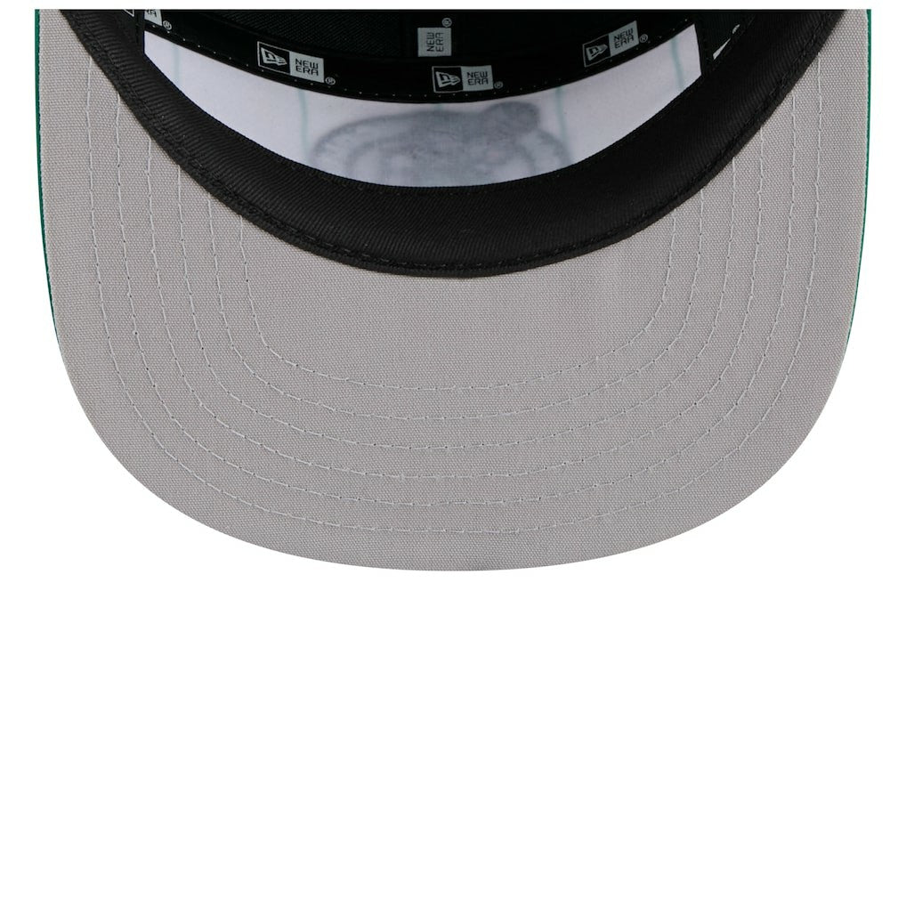 Boston Celtics 2025 NBA Tip Off Camper Adjustable Hat White/Kelly Green - New Era