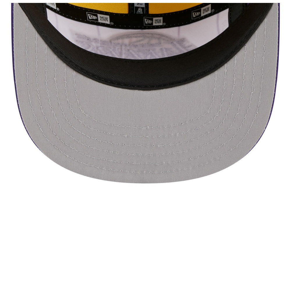 Los Angeles Lakers 2025 NBA Tip Off Camper Adjustable Hat White/Purple - New Era