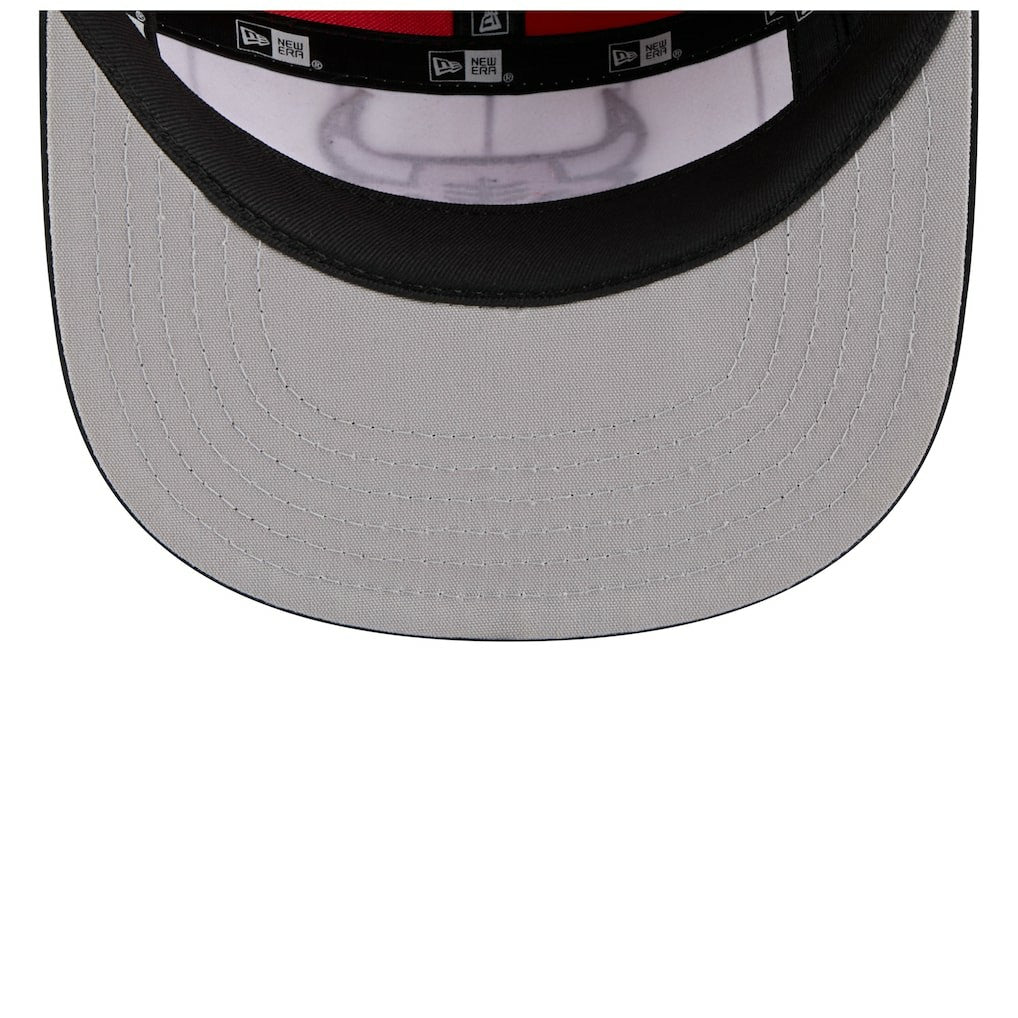 Chicago Bulls 2025 NBA Tip Off Camper Adjustable Hat White/Black - New Era