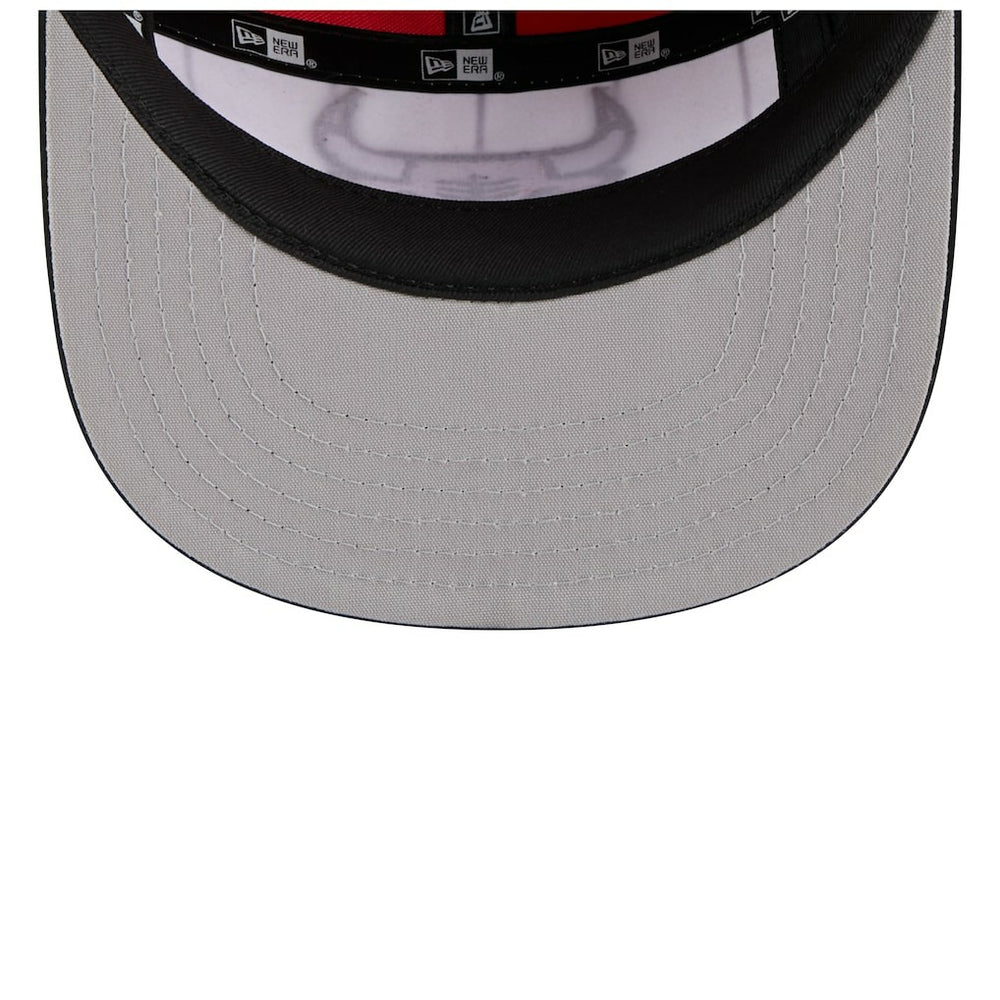 Chicago Bulls 2025 NBA Tip Off Camper Adjustable Hat White/Black - New Era