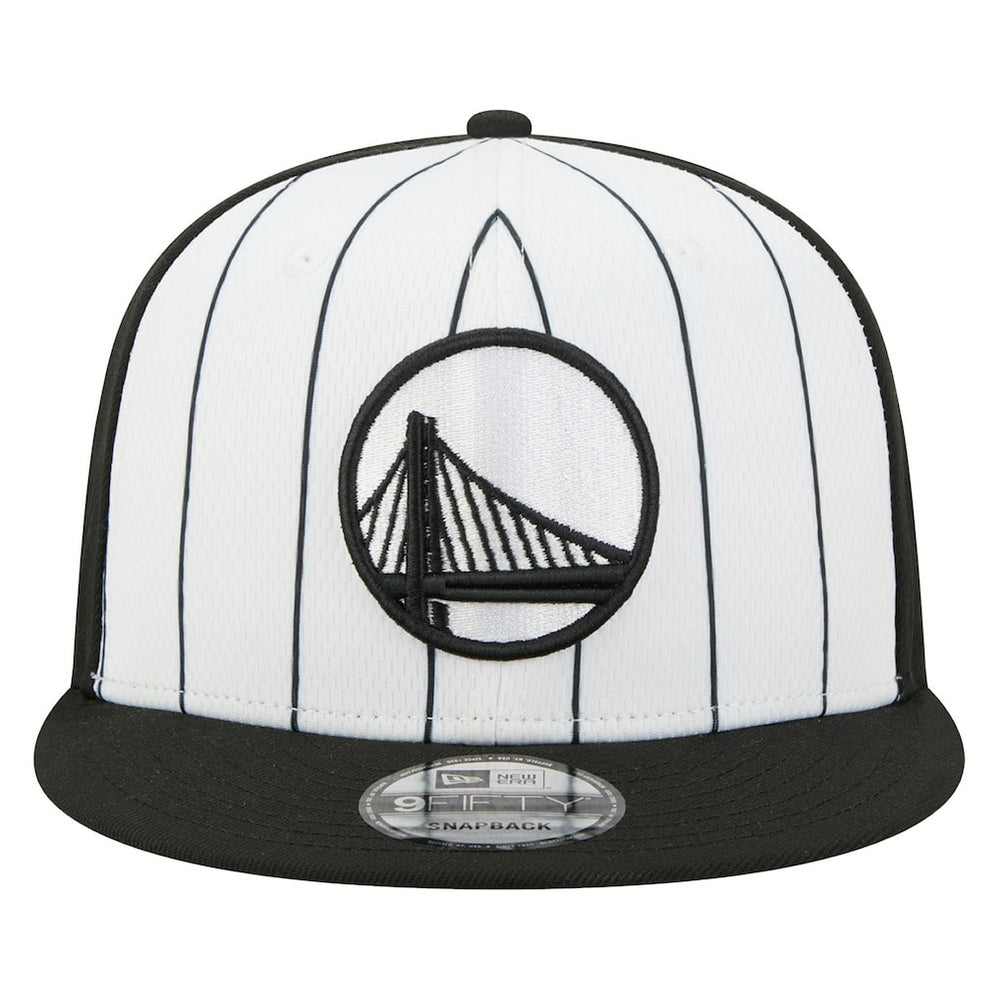 Golden State Warriors 2025 NBA Tip Off 9FIFTY Snapback Hat White - New Era