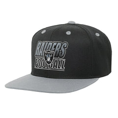 Las Vegas Raiders Outerstuff Youth Team Gradient Deadstock Snapback Hat - Black Hats