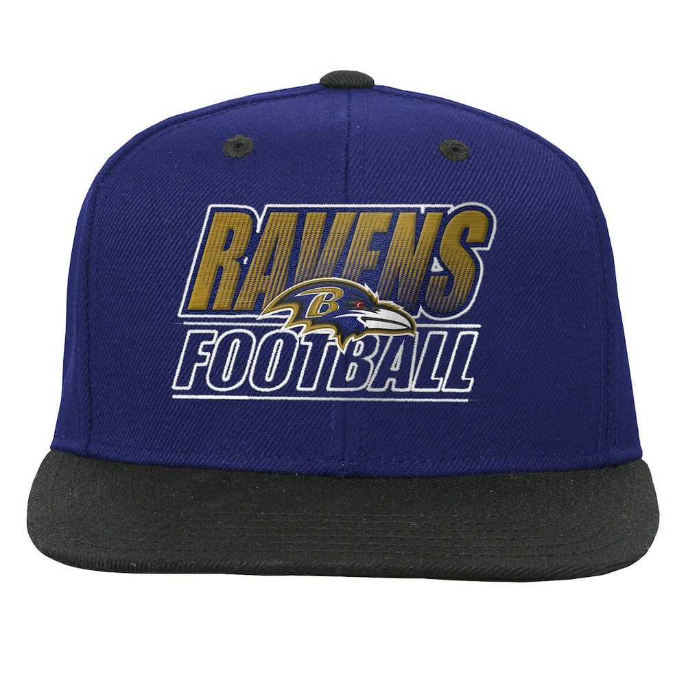 Baltimore Ravens Outerstuff Youth Team Gradient Deadstock Snapback Hat - Purple Hats