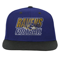 Baltimore Ravens Outerstuff Youth Team Gradient Deadstock Snapback Hat - Purple Hats