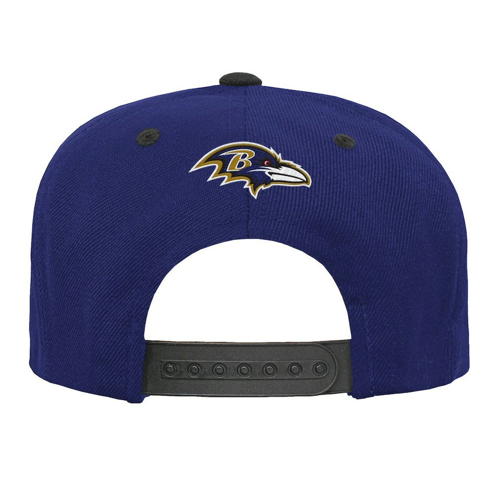 Baltimore Ravens Outerstuff Youth Team Gradient Deadstock Snapback Hat - Purple Hats