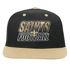 New Orleans Saints Outerstuff Youth Team Gradient Deadstock Snapback Hat - Black Hats