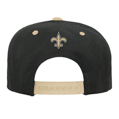 New Orleans Saints Outerstuff Youth Team Gradient Deadstock Snapback Hat - Black Hats