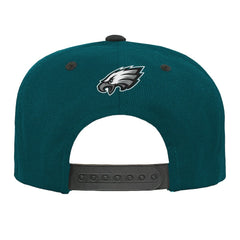 Philadelphia Eagles Outerstuff Youth Team Gradient Deadstock Snapback Hat - Midnight Green Hats