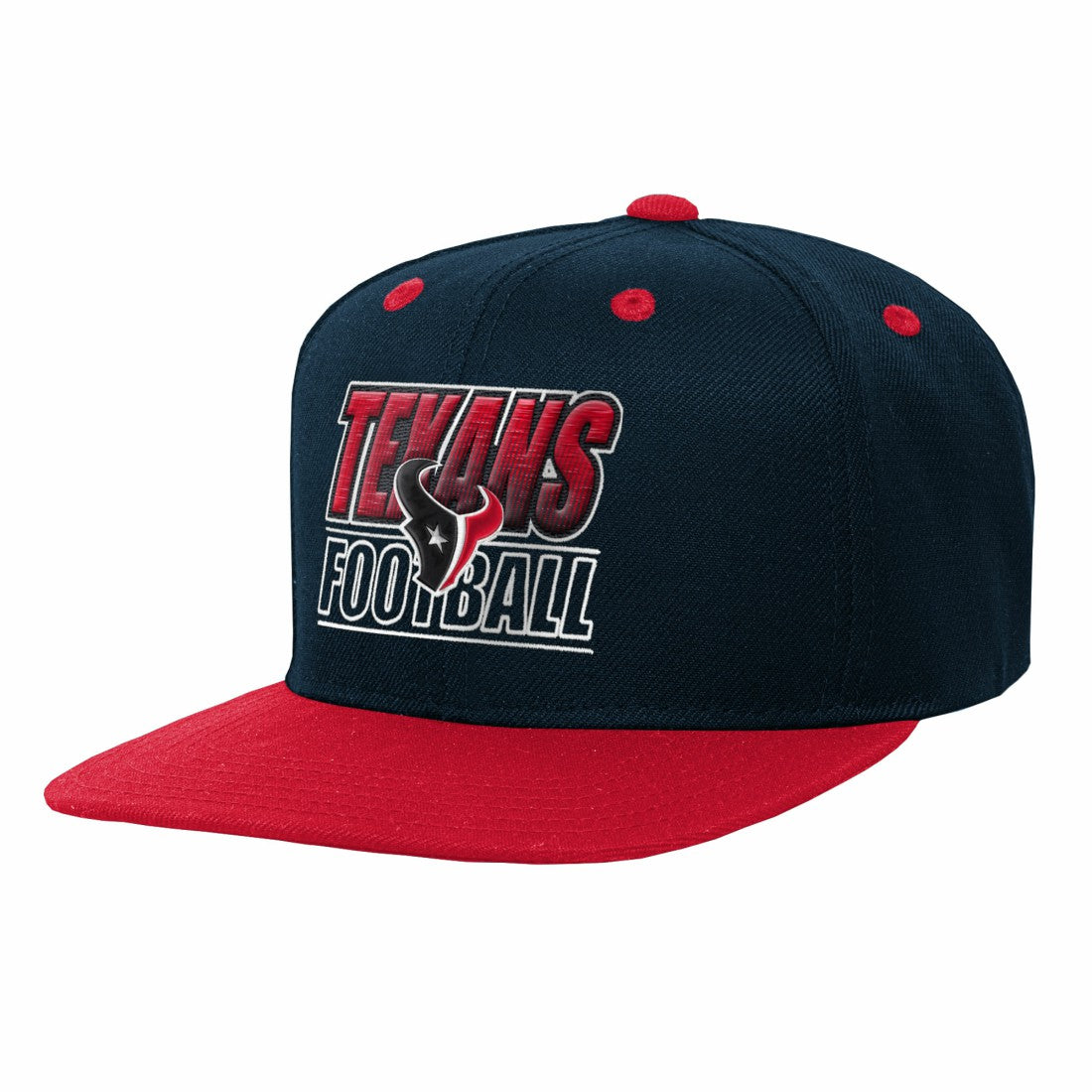 Houston Texans Outerstuff Youth Team Gradient Deadstock Snapback Hat - Navy Hats