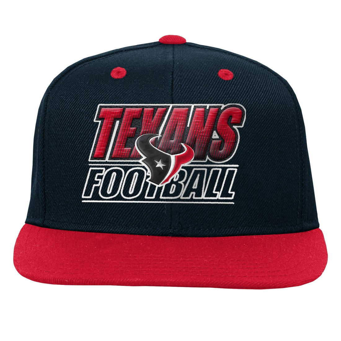 Houston Texans Outerstuff Youth Team Gradient Deadstock Snapback Hat - Navy Hats