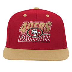San Francisco 49ers Outerstuff Youth Team Gradient Deadstock Snapback Hat - Scarlet Hats