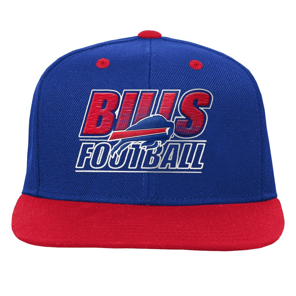 Buffalo Bills Outerstuff Youth Team Gradient Deadstock Snapback Hat - Royal Hats