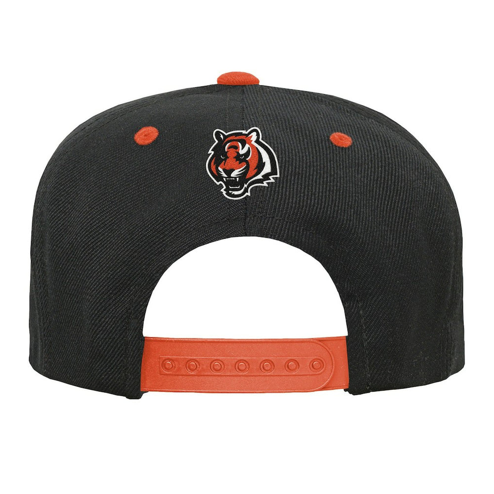 Cincinnati Bengals Outerstuff Youth Team Gradient Deadstock Snapback Hat - Black Hats