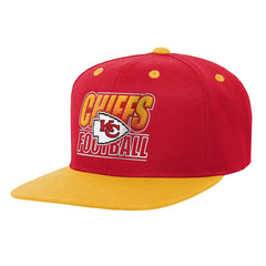 Kansas City Chiefs Outerstuff Youth Team Gradient Deadstock Snapback Hat - Red Hats