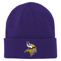 Minnesota Vikings Outerstuff Youth Team Gradient Cuffed Knit Hat - Purple Hats