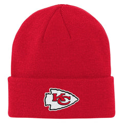 Kansas City Chiefs Outerstuff Youth Team Gradient Cuffed Knit Hat - Red Hats