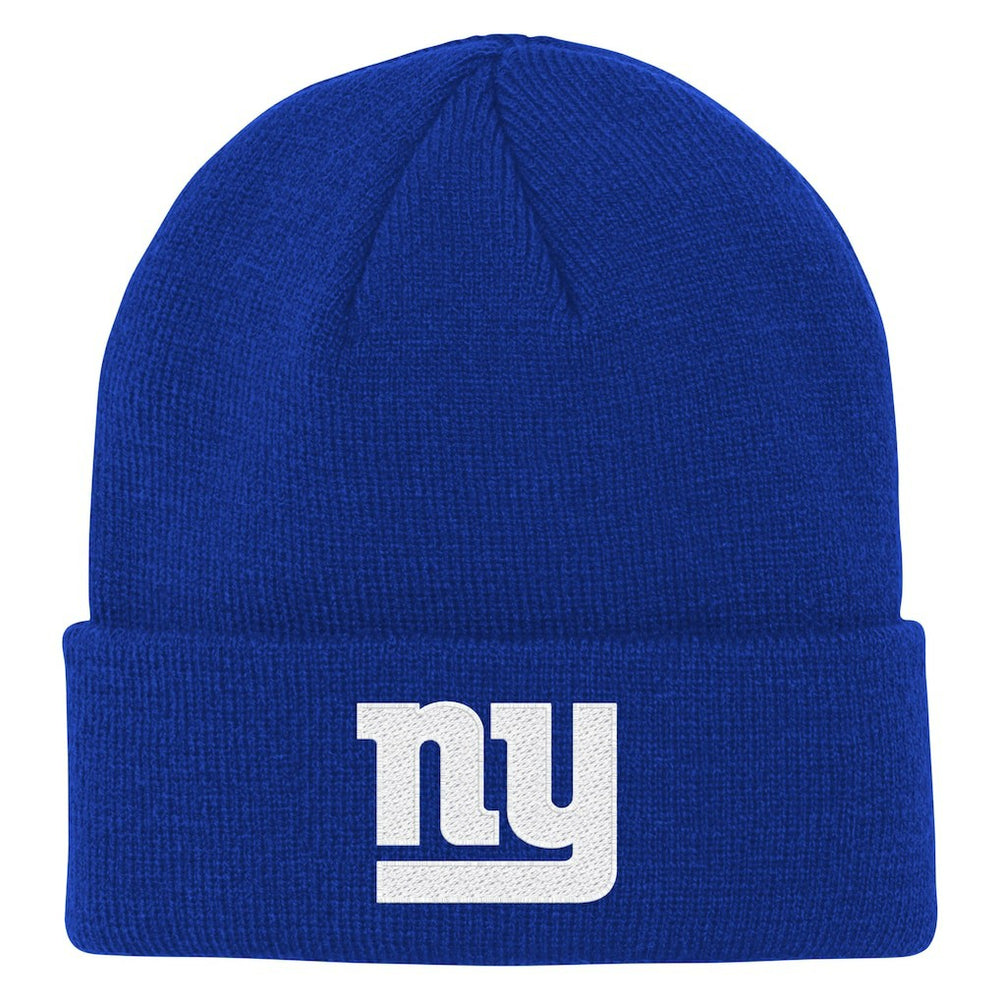 New York Giants Outerstuff Youth Team Gradient Cuffed Knit Hat - Royal Hats