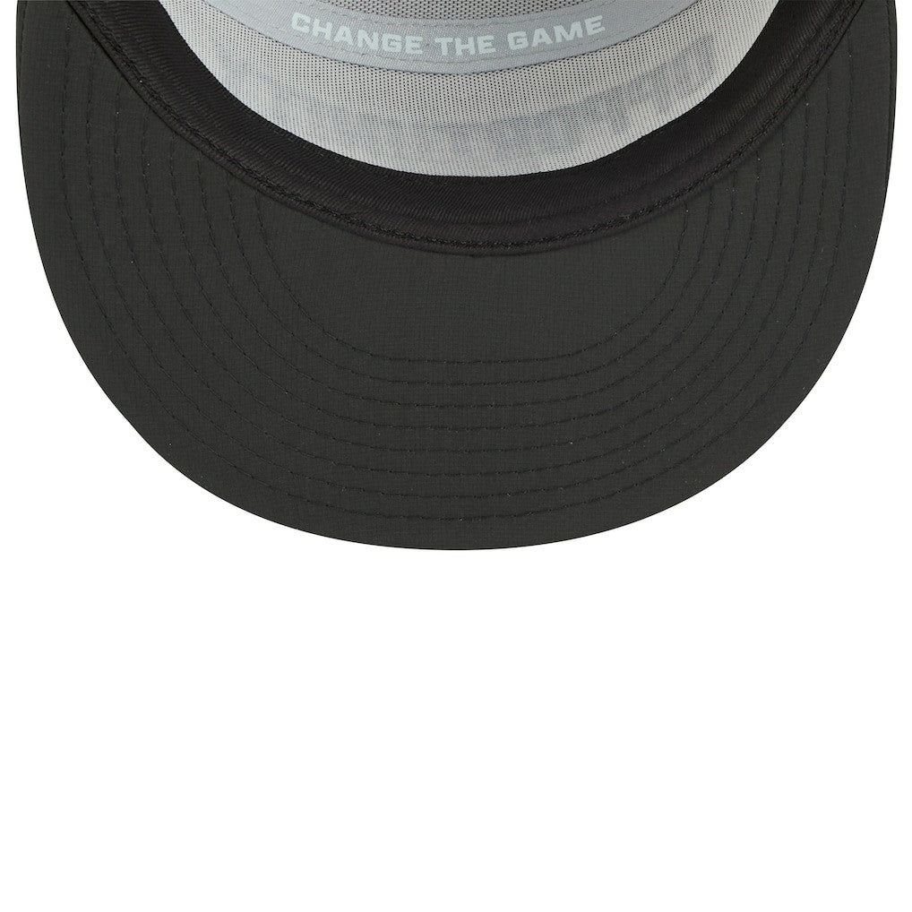 Las Vegas Raiders New Era 2025 Inspire Change Split Panel 9FIFTY Snapback Hat - White/Black Hats