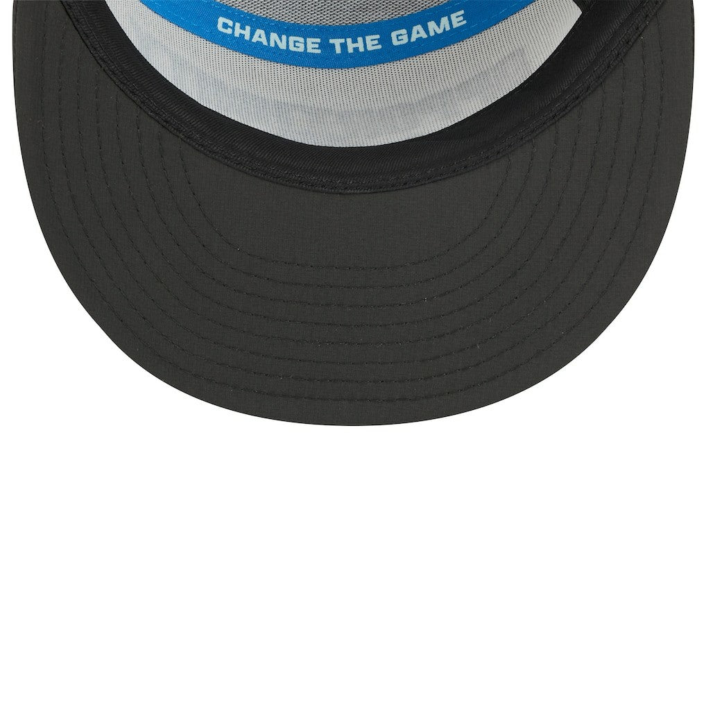 Detroit Lions New Era 2025 Inspire Change Split Panel 9FIFTY Snapback Hat - White/Black Hats