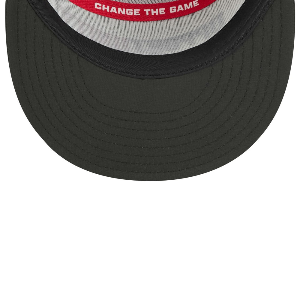 Houston Texans New Era 2025 Inspire Change Split Panel 9FIFTY Snapback Hat - White/Black Hats