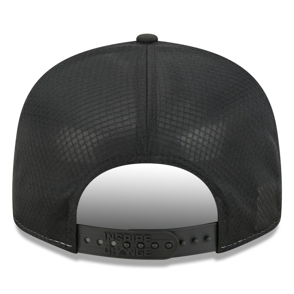 Los Angeles Rams New Era 2025 Inspire Change Split Panel 9FIFTY Snapback Hat - White/Black Hats