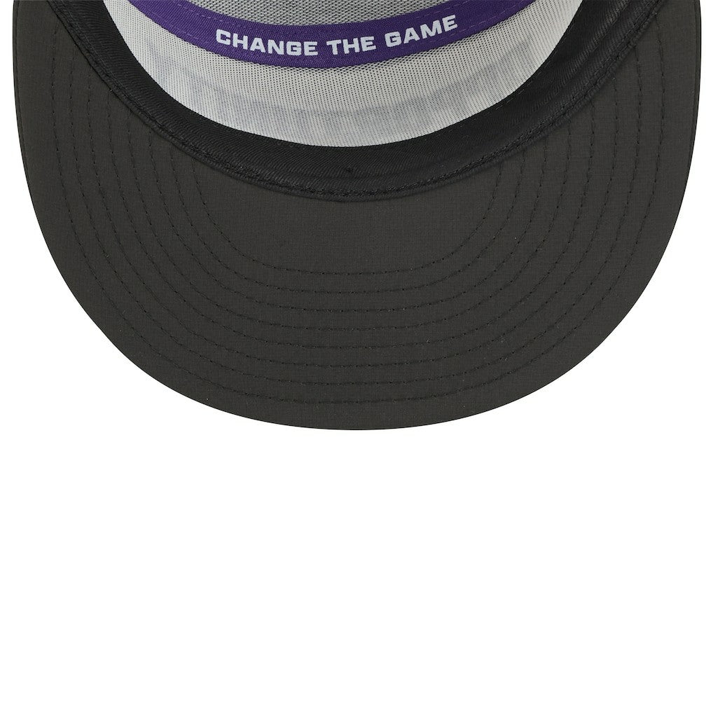 Minnesota Vikings New Era 2025 Inspire Change Split Panel 9FIFTY Snapback Hat - White/Black Hats