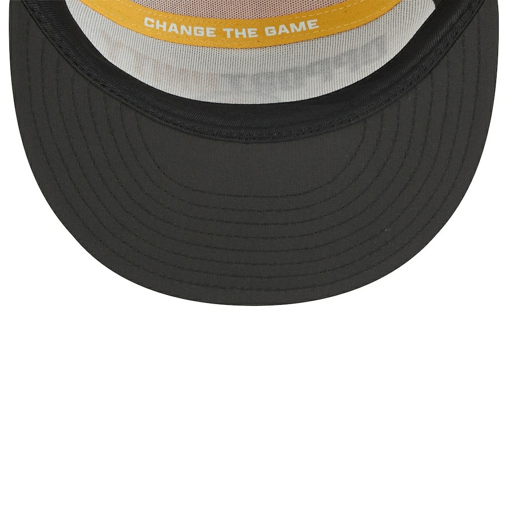 Pittsburgh Steelers New Era 2025 Inspire Change Split Panel 9FIFTY Snapback Hat - White/Black Hats