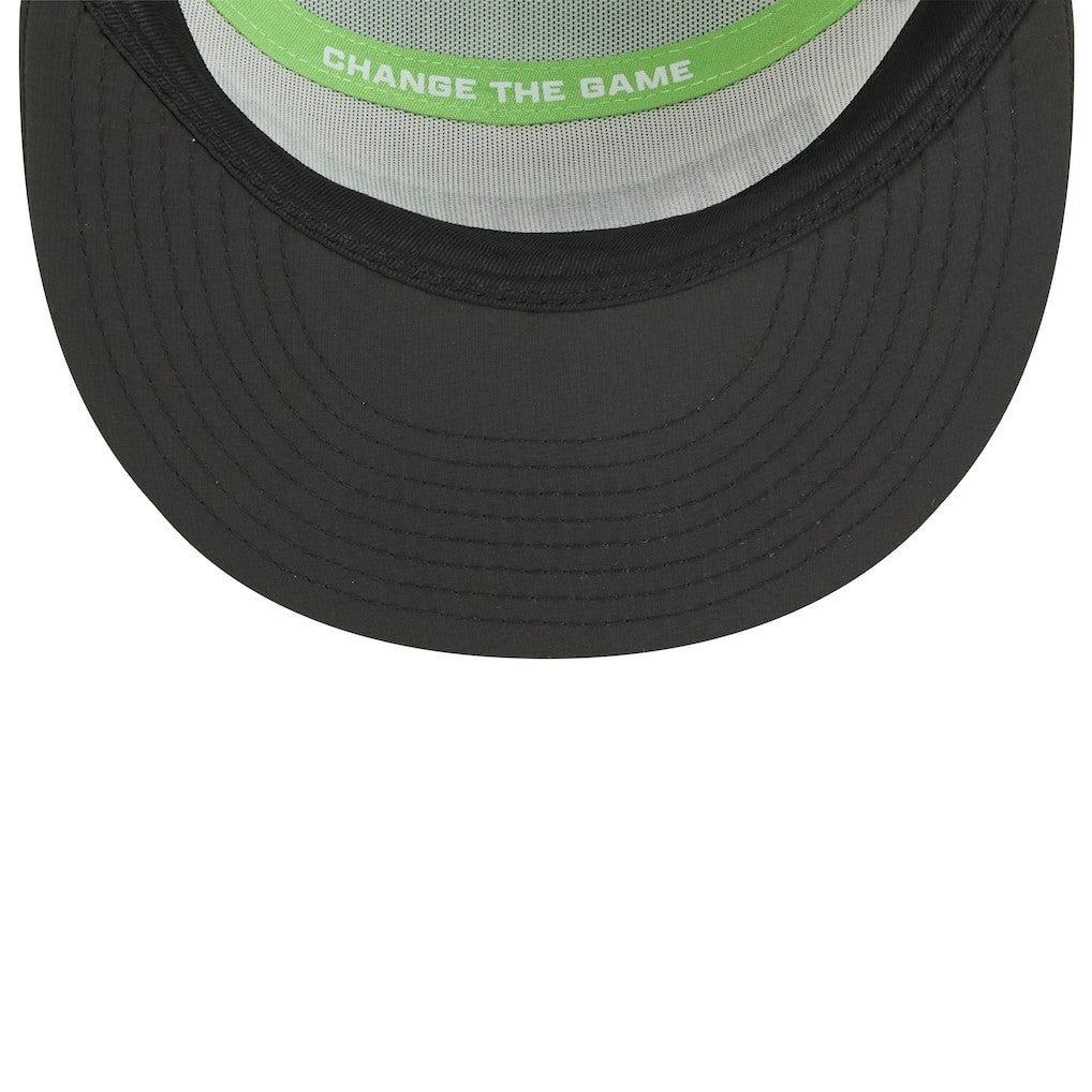 Seattle Seahawks New Era 2025 Inspire Change Split Panel 9FIFTY Snapback Hat - White/Black Hats