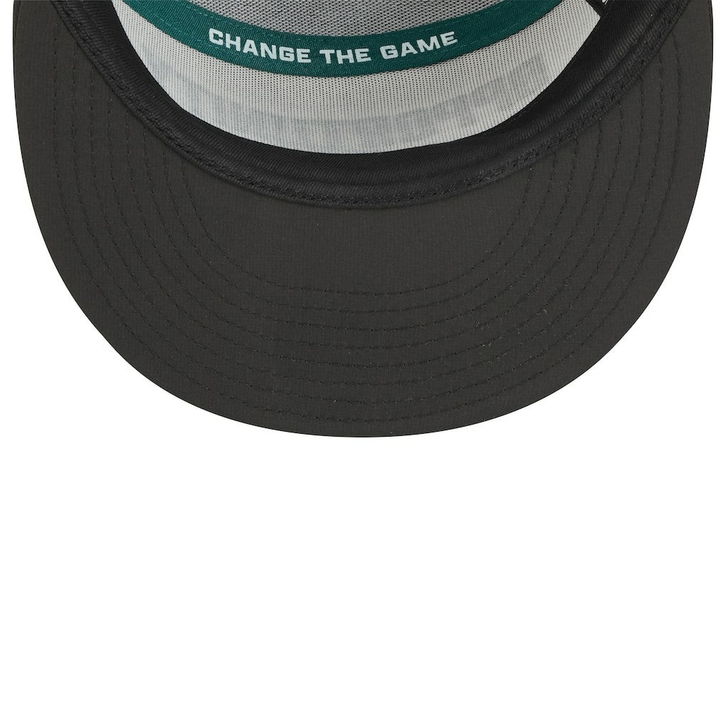 Philadelphia Eagles New Era 2025 Inspire Change Split Panel 9FIFTY Snapback Hat - White/Black Hats