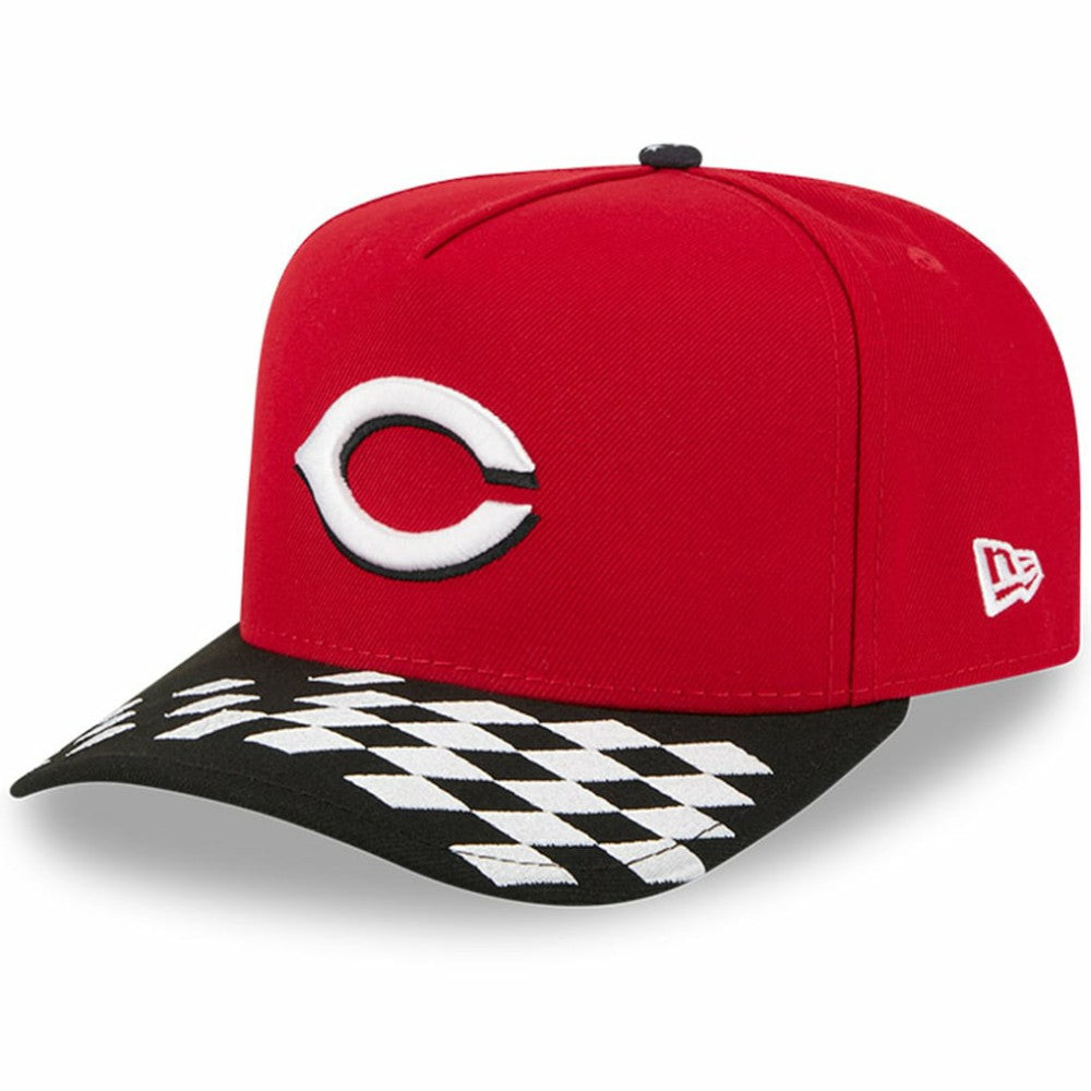 Cincinnati Reds New Era 2025 MLB Speedway Classic A-Frame 59FIFTY Fitted Hat - Red/Black Hats