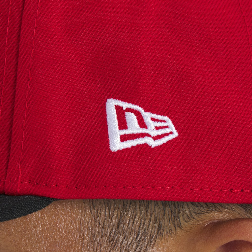 Cincinnati Reds New Era 2025 MLB Speedway Classic A-Frame 59FIFTY Fitted Hat - Red/Black Hats